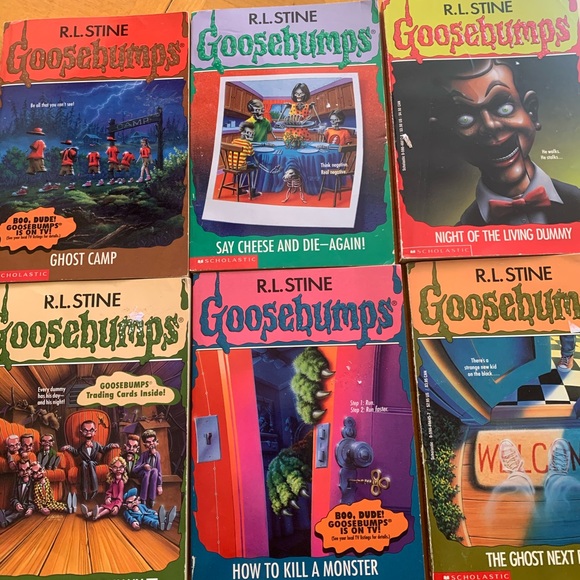 Goosebumps set of 6 books to sting paper backs - Picture 2 of 7